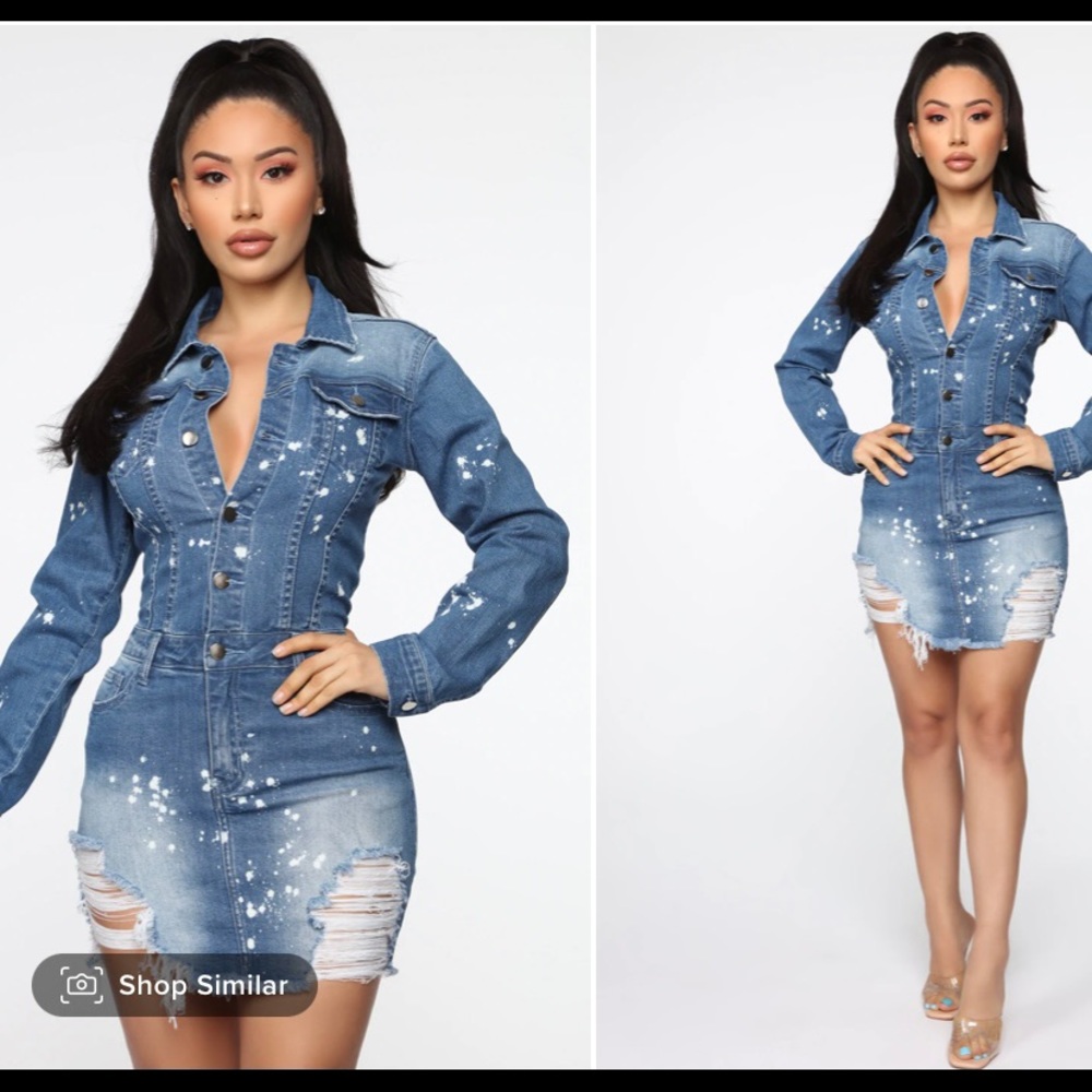 Denim Dress